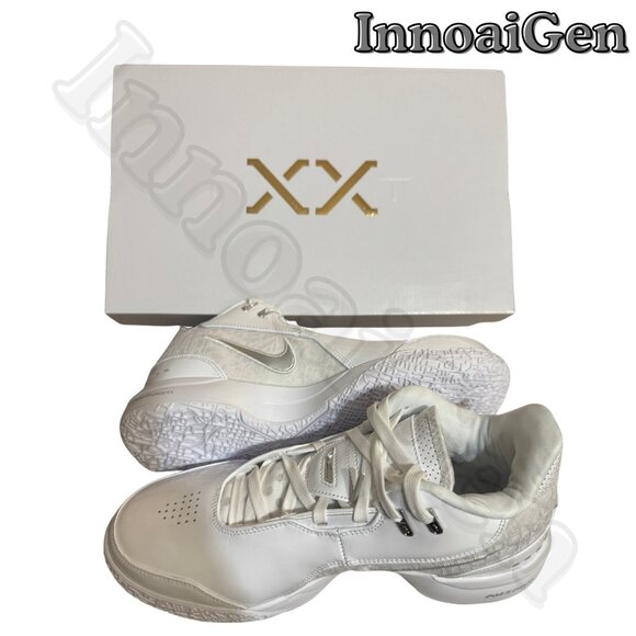 Nike Zoom LeBron NXXT Gen AMPD White Silver Men\'s Size 9 NIB